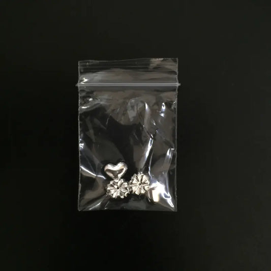 S925 Silver Earring Lifter for Heart-Shaped Studs