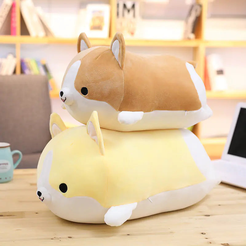 Shiba & Corgi Cozy Plush Pillows