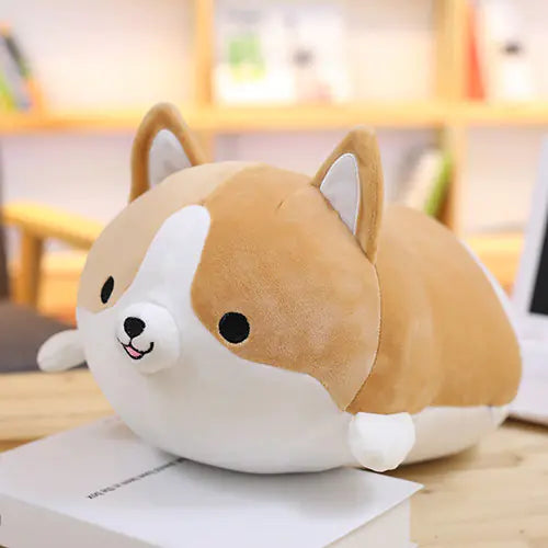 Shiba & Corgi Cozy Plush Pillows